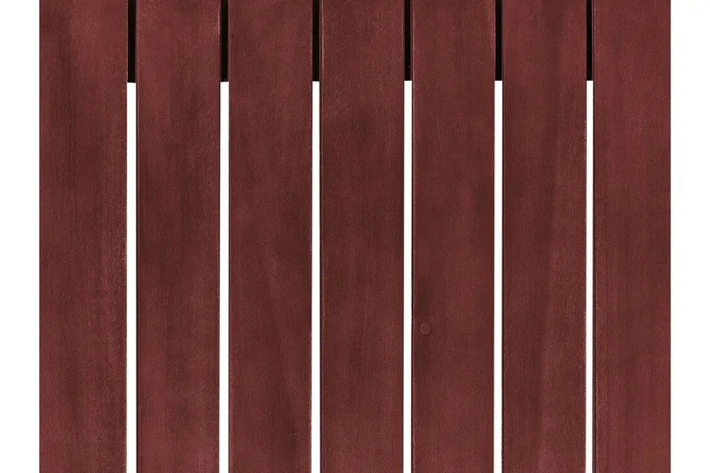 Des Moines Sidobord och Soffbord Utomhus 90 cm Trä - Rödbrun - Utemöbler - Balkong - Balkongmöbler - Balkongbord