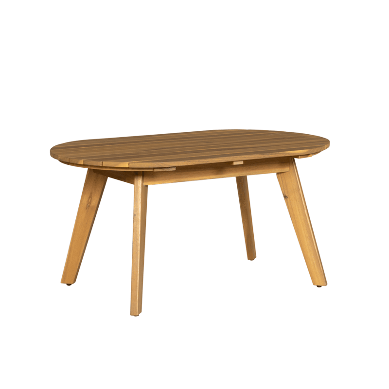 Elegant loungeset i trä | Akacia | Loungegrupp utomhus | Grå - Utemöbler - Balkong - Balkongmöbler - Balkonggrupp & balkongset