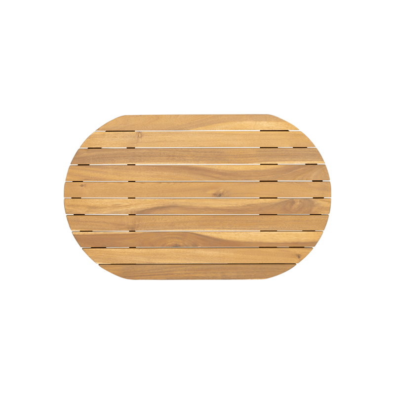 Elegant loungeset i trä | Akacia | Loungegrupp utomhus | Grå - Utemöbler - Balkong - Balkongmöbler - Balkonggrupp & balkongset