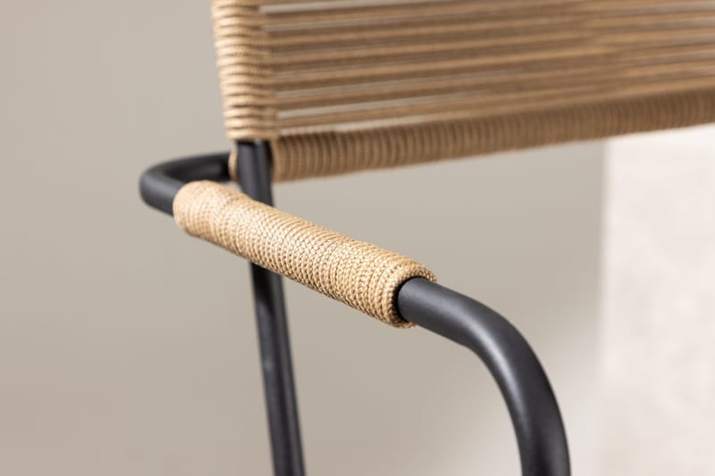 Fåtölj Lindos Utomhus - brun - Utemöbler - Balkong - Balkongmöbler - Balkongstol