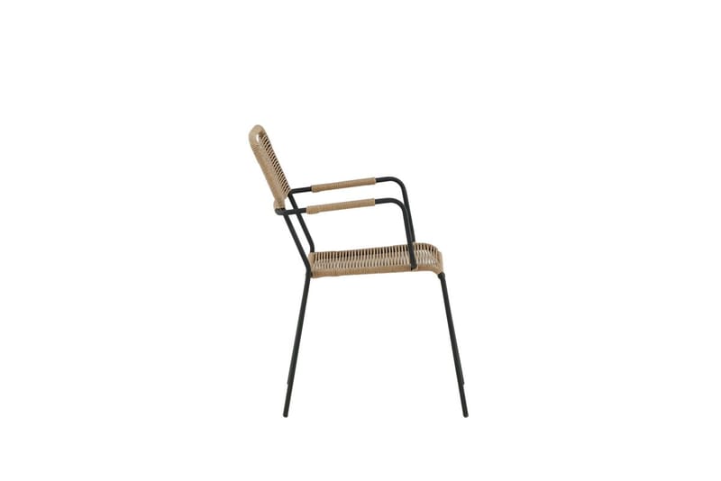 Fåtölj Lindos Utomhus - brun - Utemöbler - Balkong - Balkongmöbler - Balkongstol