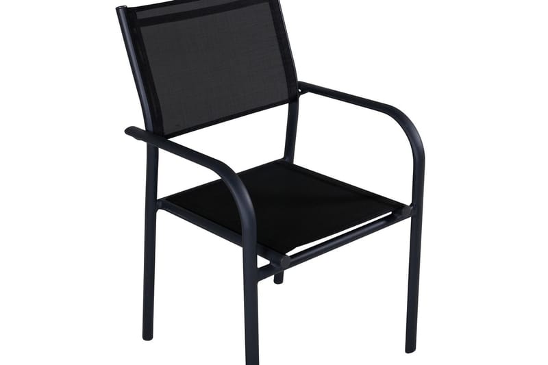 Fåtölj Santorini Utomhus - svart - Utemöbler - Balkong - Balkongmöbler - Balkongstol