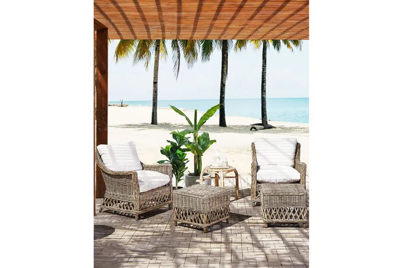 Fåtölj set om 2 Ribolla - Utemöbler - Balkong - Balkongmöbler - Balkongstol