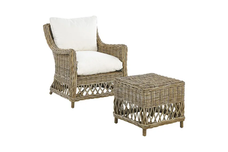 Fåtölj set om 2 Ribolla - Utemöbler - Balkong - Balkongmöbler - Balkongstol