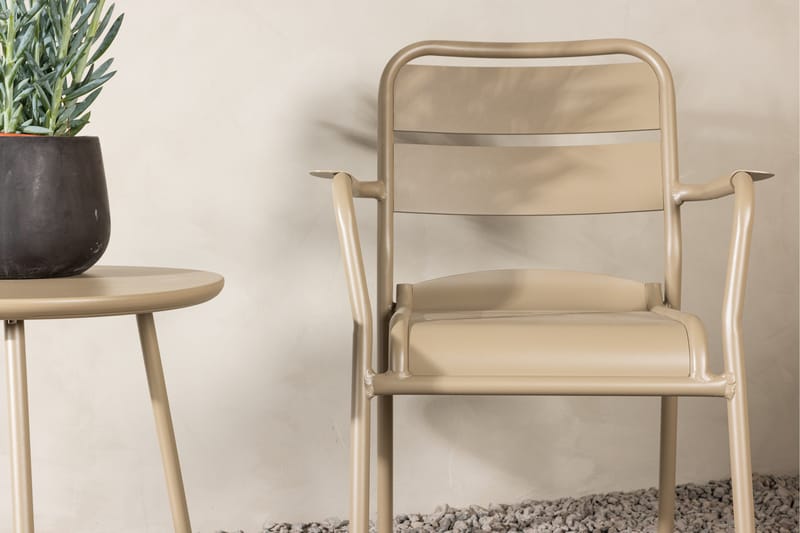 Faro Balkonggrupp 2-sits - Beige - Utemöbler - Balkong - Balkongmöbler - Balkonggrupp & balkongset