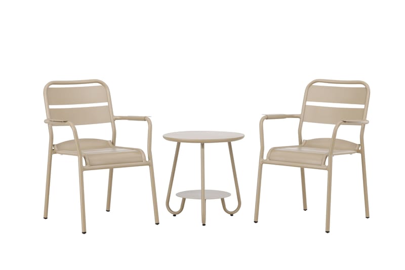 Faro Balkonggrupp 2-sits Beige - Venture Home - Balkonggrupp & balkongset - Cafeset