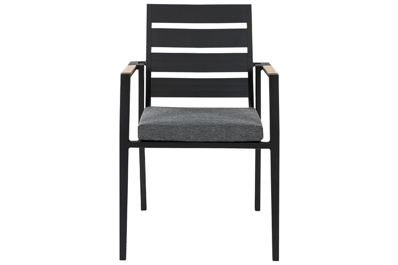 Fortify Karmstol Utomhus - Svart/Grå - Utemöbler - Balkong - Balkongmöbler - Balkongstol