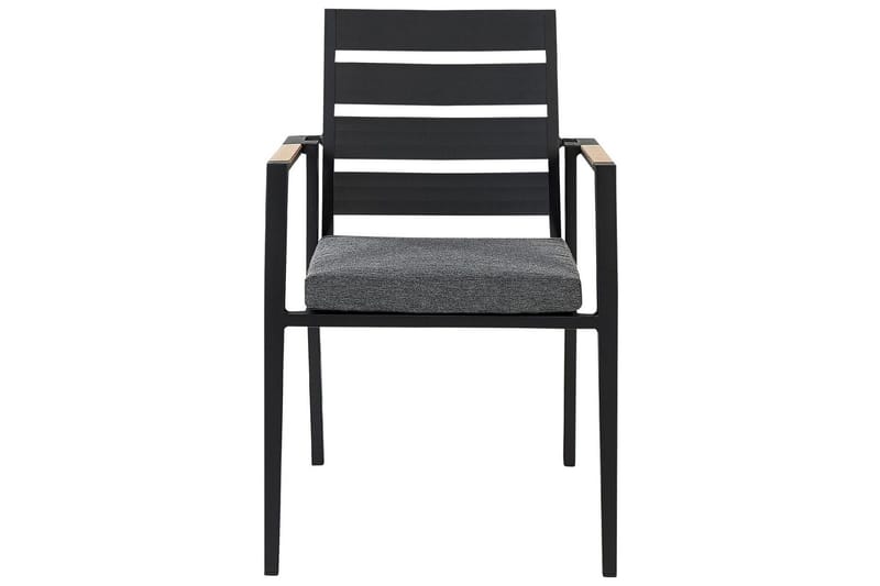Fortify Karmstol Utomhus - Svart/Grå - Utemöbler - Balkong - Balkongmöbler - Balkongstol