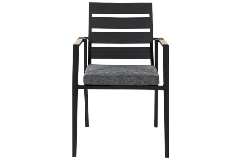 Fortify Karmstol Utomhus - Svart/Grå - Utemöbler - Balkong - Balkongmöbler - Balkongstol