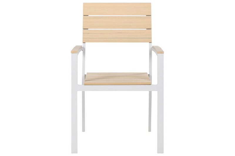 Grosseto Karmstol Utomhus - Beige/Vit - Utemöbler - Balkong - Balkongmöbler - Balkongstol