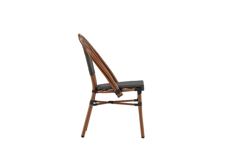 Guarda Matstol Utomhus 50 cm - Svart - Utemöbler - Balkong - Balkongmöbler - Balkongstol
