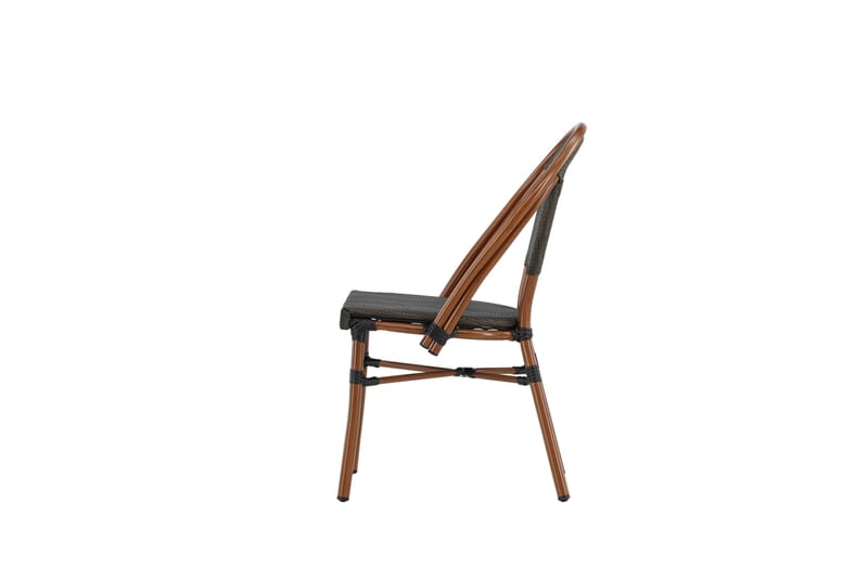 Guarda Matstol Utomhus 50 cm - Svart - Utemöbler - Balkong - Balkongmöbler - Balkongstol