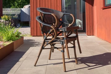 Hillerstorp Äppelhed Caféstol - Svart - Utemöbler - Balkong - Balkongmöbler - Balkongstol
