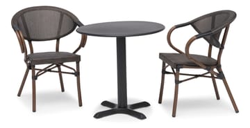 Hillerstorp Äppelhed Caféstol - Svart - Utemöbler - Balkong - Balkongmöbler - Balkongstol