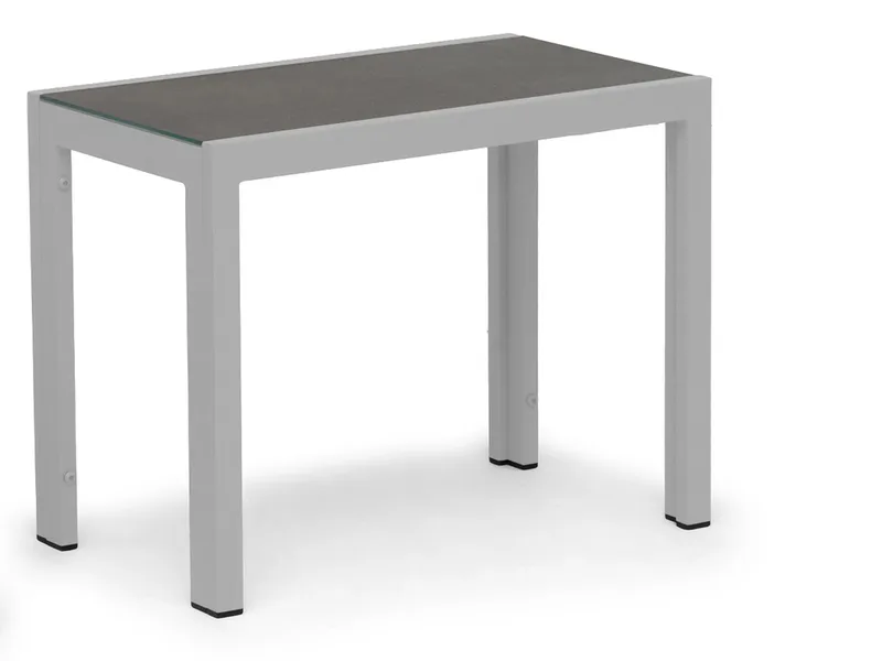 Hillerstorp Hånger Sidobord Utomhus 60x35x47 cm Vit - Vit - Utemöbler - Balkong - Balkongmöbler - Balkongbord
