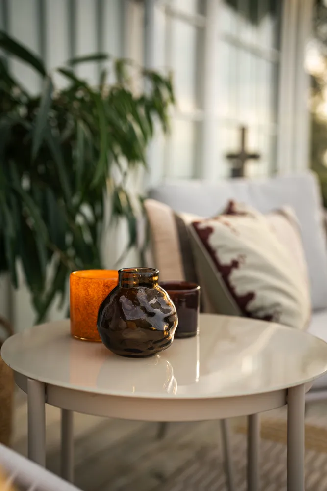 Hillerstorp Holmsund Loungegrupp - Beige - Utemöbler - Balkong - Balkongmöbler - Balkonggrupp & balkongset