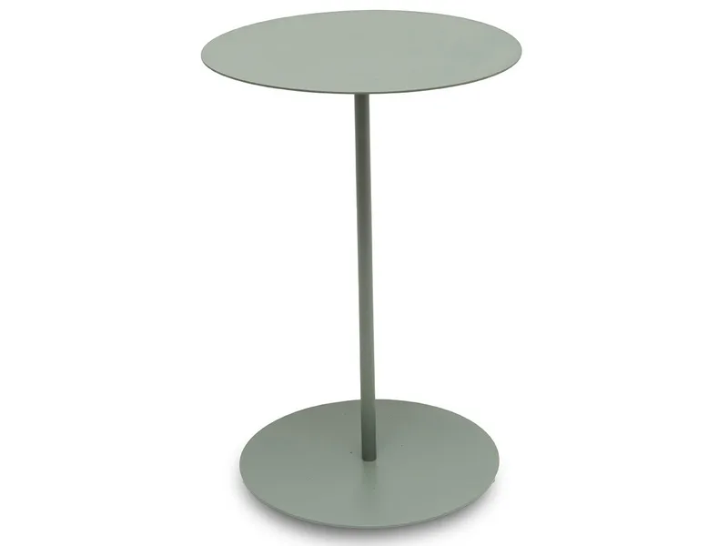 Hillerstorp Jet set Sidobord Ø45x67 cm, Grågrön