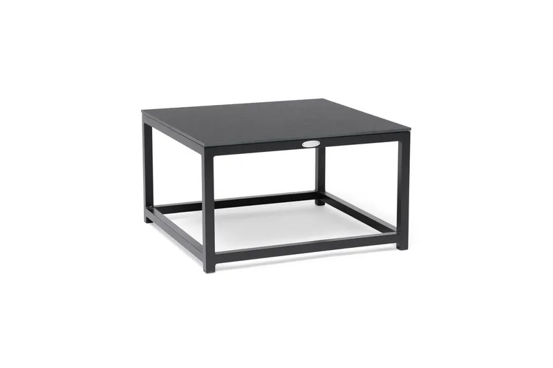 Hillerstorp Jet Set Soffbord Utomhus 70 x 70 cm Svart, Svart