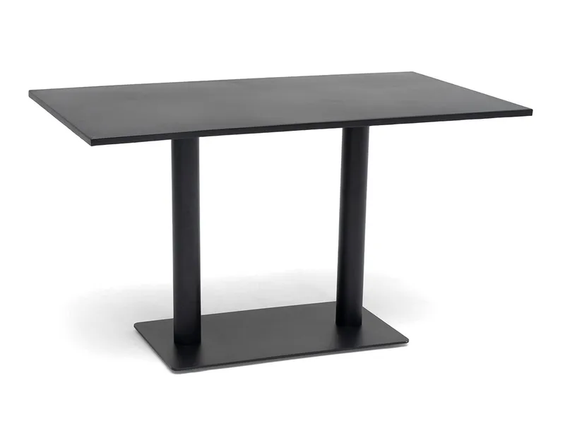 Hillerstorp Näsby Cafébord 70 x 120 cm Svart, Svart