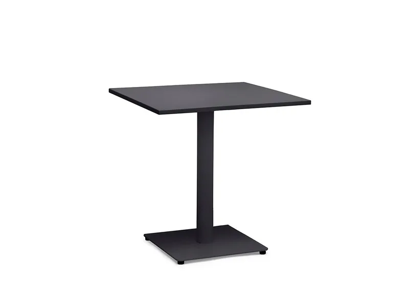 Hillerstorp Näsby Cafébord 70 x 70 cm Svart, Svart