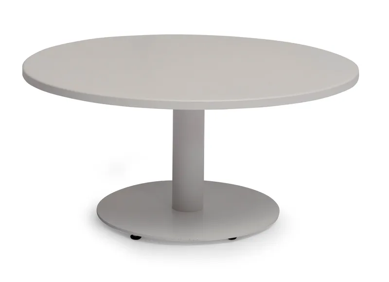 Hillerstorp Näsby Soffbord Utomhus Ø80 cm Vit, Vit
