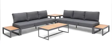 Hillerstorp Oxelunda Utebord 113 x 55 cm Grå - Grå - Utemöbler - Balkong - Balkongmöbler - Balkongbord