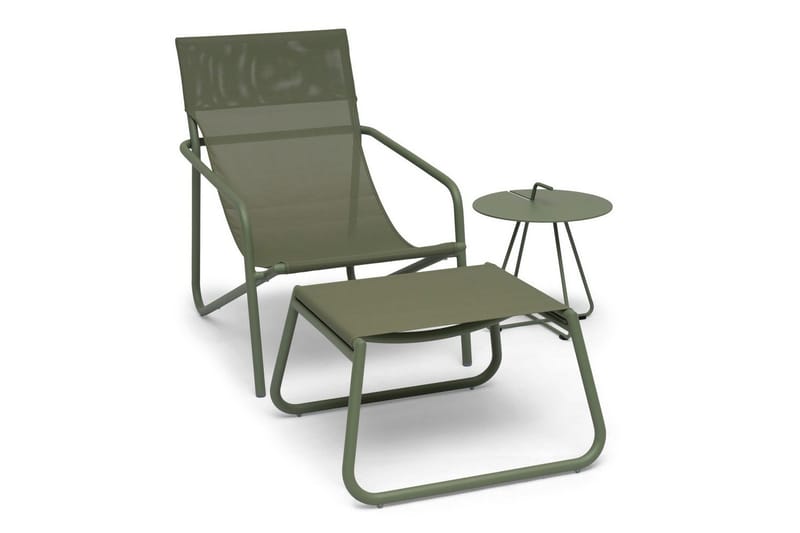 Hillerstorp Sandholma Utebord Ø44 cm Grön - Grön - Utemöbler - Balkong - Balkongmöbler - Balkongbord