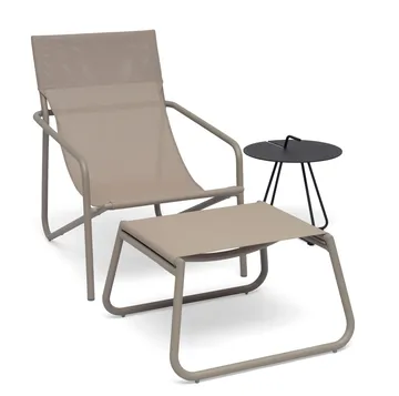 Hillerstorp Sandholma Utebord Ø44 cm Svart - Svart - Utemöbler - Balkong - Balkongmöbler - Balkongbord