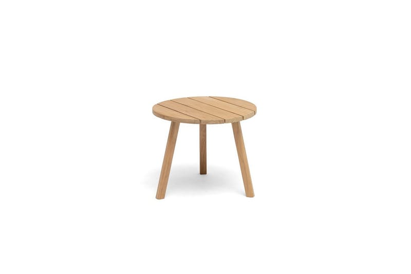 Hillerstorp Tennessee Sidobord Utomhus Ø50 cm Natur, Natur