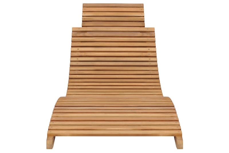 Hopfällbart Loungebord Utomhus med 2 Stolar Teak Trä - Brun - Utemöbler - Balkong - Balkongmöbler - Balkongbord