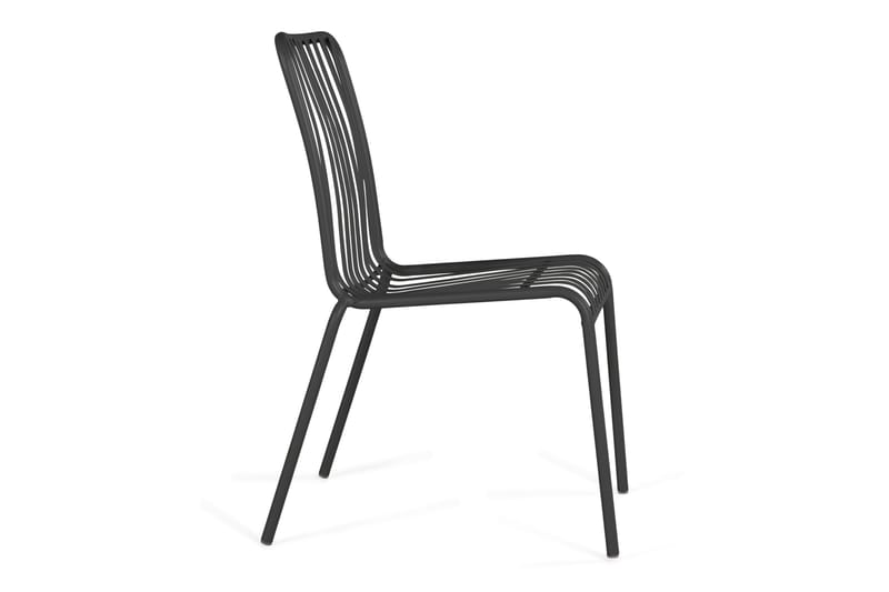 Jarva Matstol Utomhus - Svart - Utemöbler - Balkong - Balkongmöbler - Balkongstol