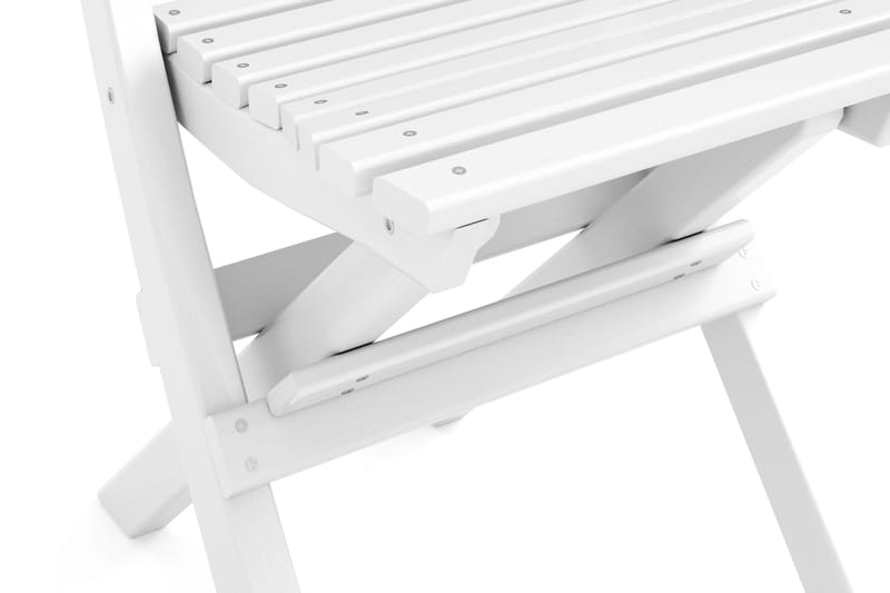 Klappstol utomhus - Vit - Utemöbler - Balkong - Balkongmöbler - Balkongstol