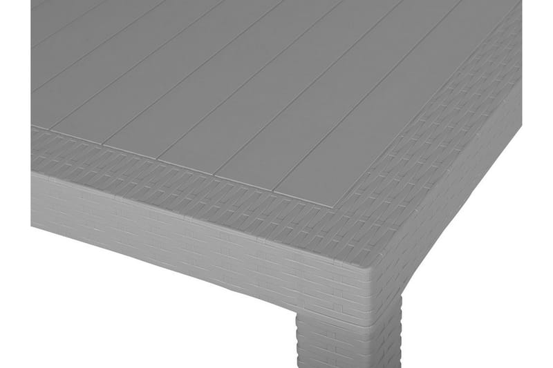 Knockytoul Trädgårdsbord 80x80 cm - Grå - Cafebord - Balkongbord