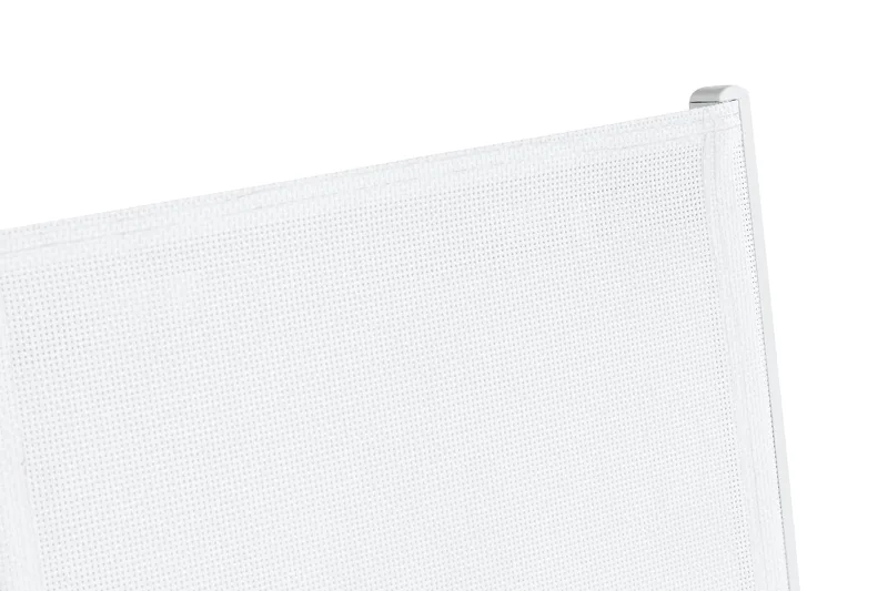 Las Vegas Stapelstol Utomhus - Teak/Vit - Utemöbler - Balkong - Balkongmöbler - Balkongstol