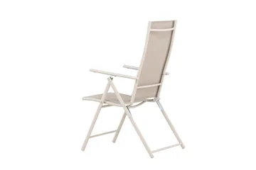 Levanzo Karmstol Utomhus - Beige - Utemöbler - Balkong - Balkongmöbler - Balkongstol