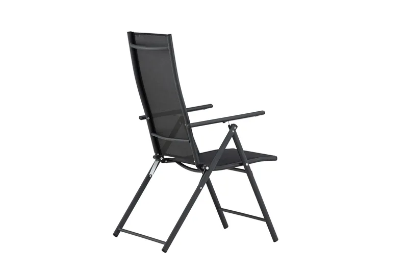 Levanzo Karmstol Utomhus - Svart - Utemöbler - Balkong - Balkongmöbler - Balkongstol