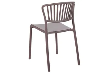 Leverano Matstol Utomhus - Beige - Utemöbler - Balkong - Balkongmöbler - Balkongstol