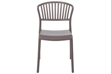 Leverano Matstol Utomhus - Beige - Utemöbler - Balkong - Balkongmöbler - Balkongstol