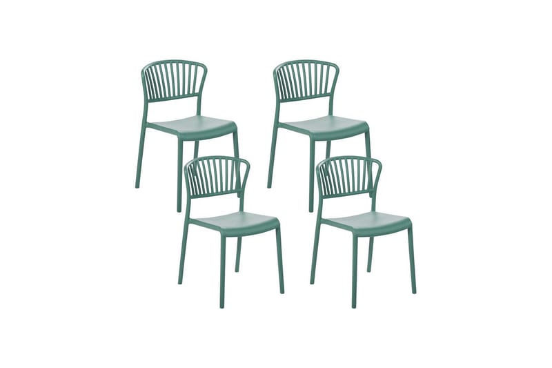 Leverano Matstol Utomhus - Grön - Utemöbler - Balkong - Balkongmöbler - Balkongstol