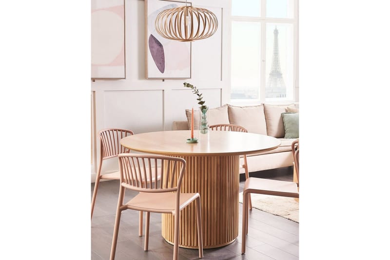 Leverano Matstol Utomhus - Rosa - Utemöbler - Balkong - Balkongmöbler - Balkongstol