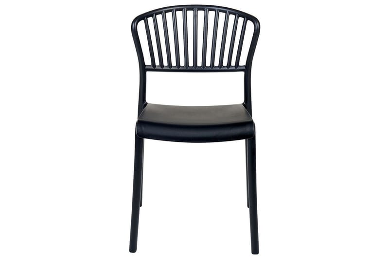Leverano Matstol Utomhus - Svart - Utemöbler - Balkong - Balkongmöbler - Balkongstol