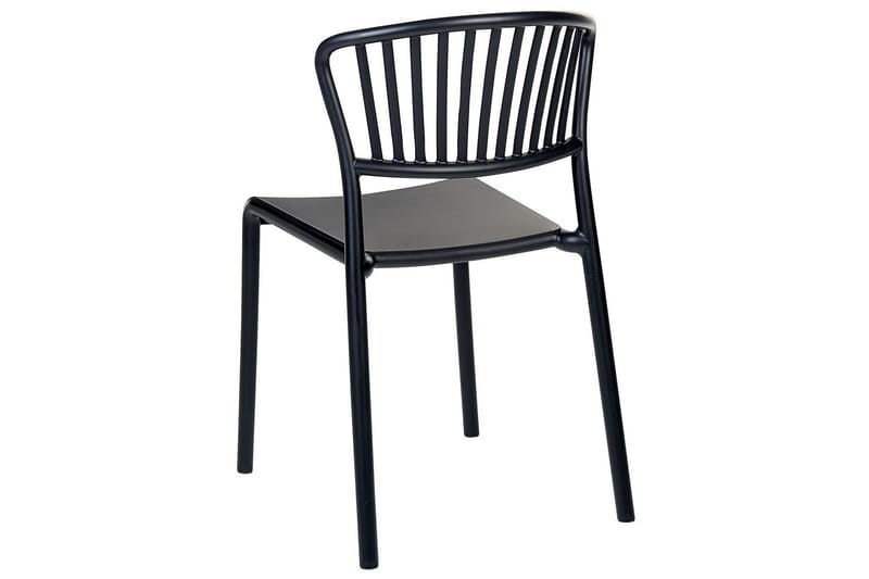 Leverano Matstol Utomhus - Svart - Utemöbler - Balkong - Balkongmöbler - Balkongstol