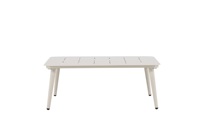 Lina Soffbord 90x90 cm Beige - Venture Home - Loungebord & soffbord utomhus - Balkongbord