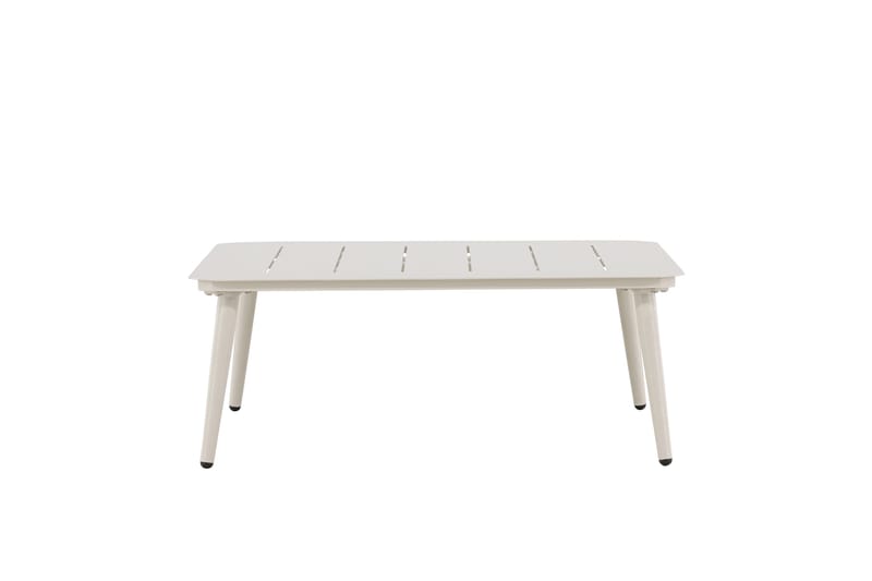 Lina Soffbord 90x90 cm Beige - Venture Home - Loungebord & soffbord utomhus - Balkongbord