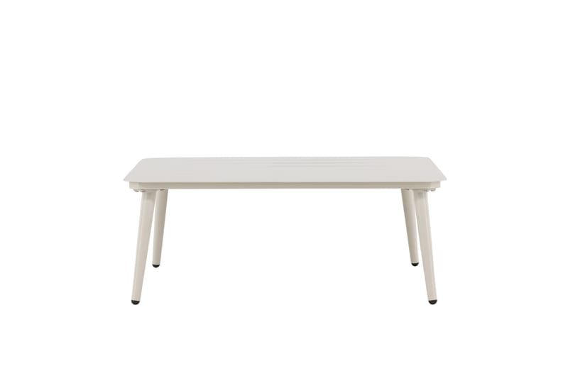 Lina Soffbord 90x90 cm Beige - Venture Home - Loungebord & soffbord utomhus - Balkongbord