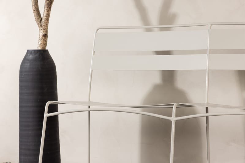 Lina Utesoffa - Beige - Utemöbler - Utesoffa - Trädgårdsbänk & utebänk