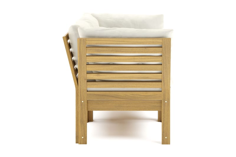 Lindha 2-sits Balkongsoffa - Beige - Utemöbler - Loungemöbler - Loungesoffa