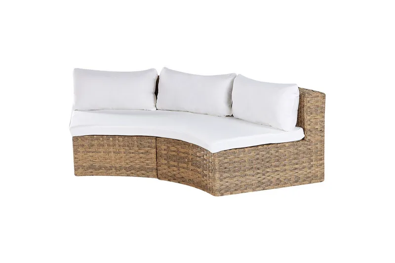 Loungegrupp Severo Brun/Vit - Brun/Vit - Trädgård & spabad - Utemiljö - Altan & terrass - Altanmöbler