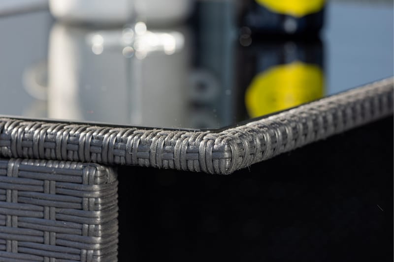 Knock Balkonggrupp 2-sits - Svart - Utemöbler - Balkong - Balkongmöbler - Balkonggrupp & balkongset