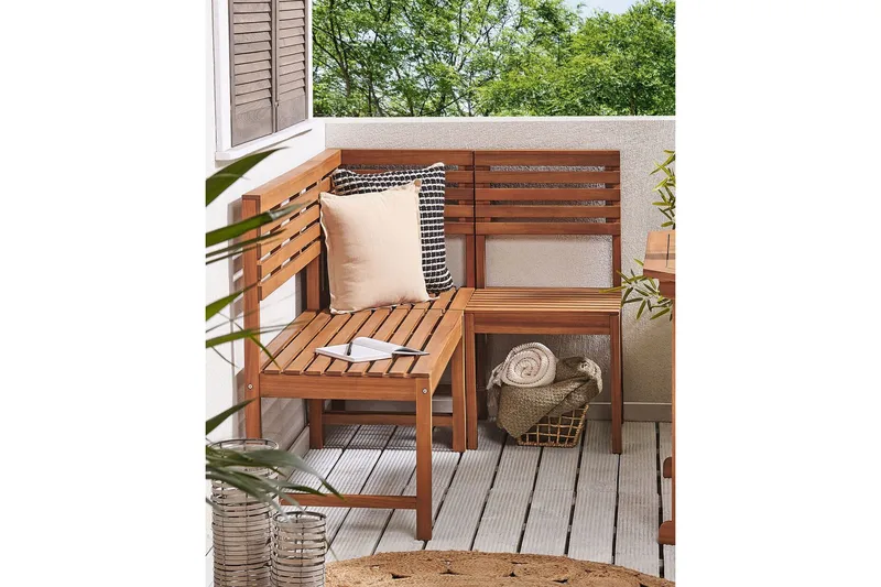 Manuele Matstol Utomhus - Ljusbrun - Utemöbler - Balkong - Balkongmöbler - Balkongstol